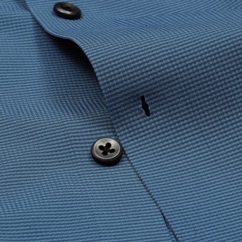 Astronaut Blue plain Stretchable Shirt