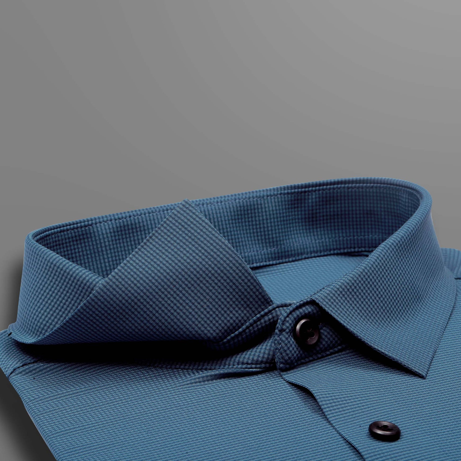 Blue Colour Stichless imported mens shirts