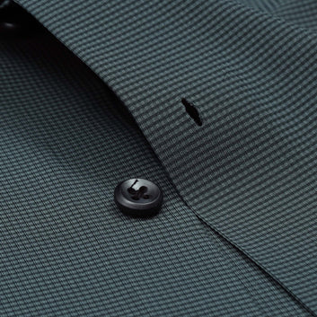 Dark Green Stretchable Imported Shirt