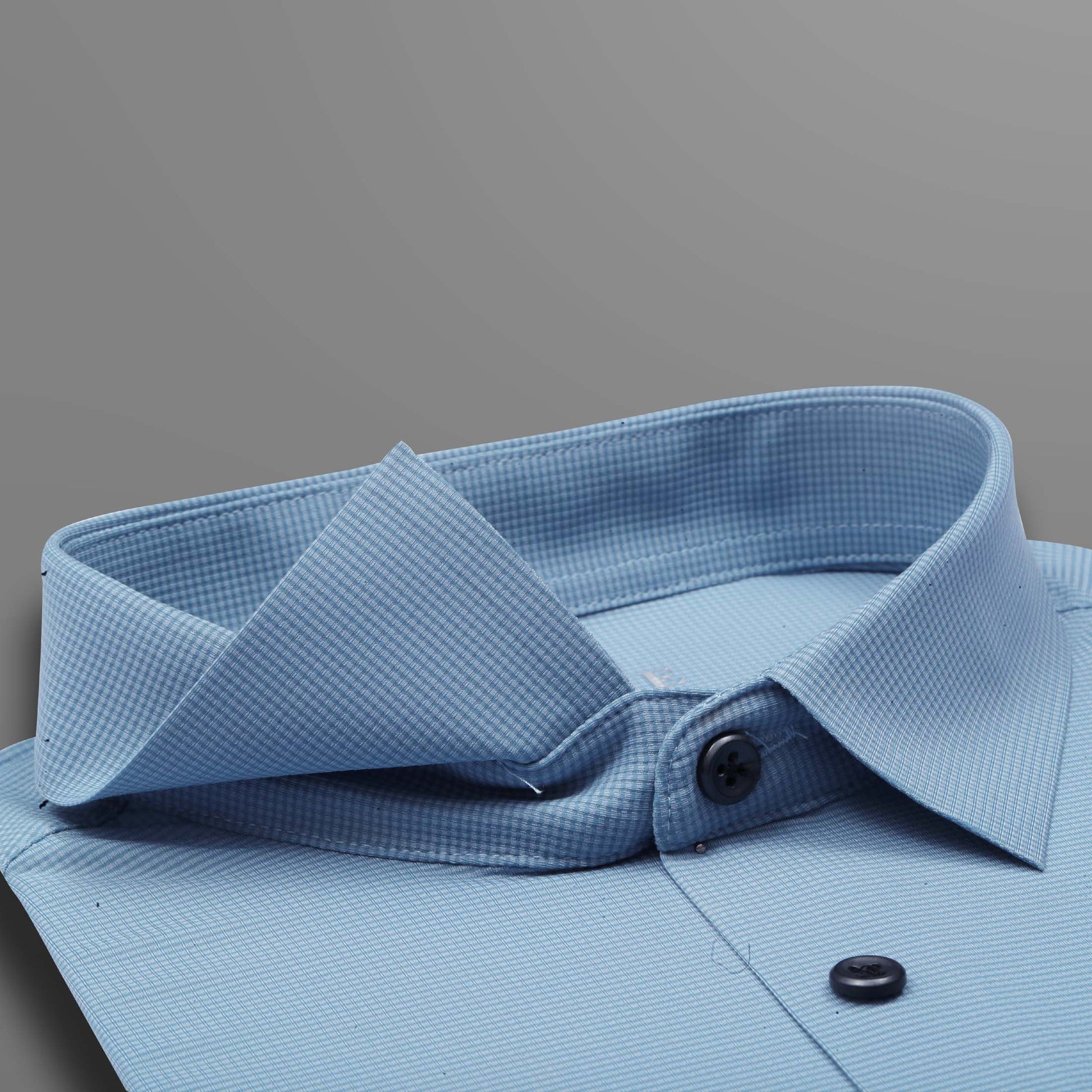 Sky Blue formal stretchable shirts