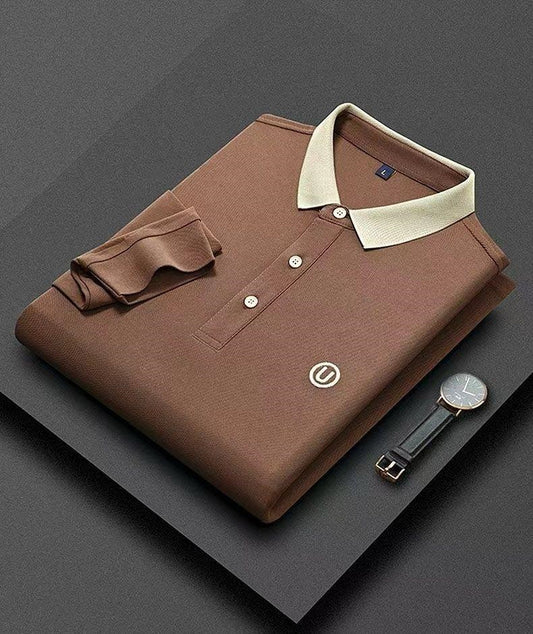 Brown U Logo Full Sleev Imported T Shirt