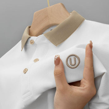 White U Logo Half Sleeves Imported T Shirt