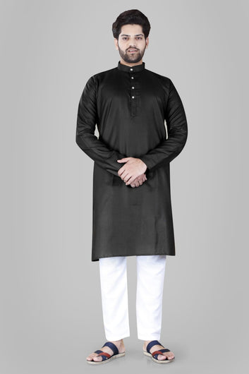 Men's Cotton Kurta With Pyjama Set