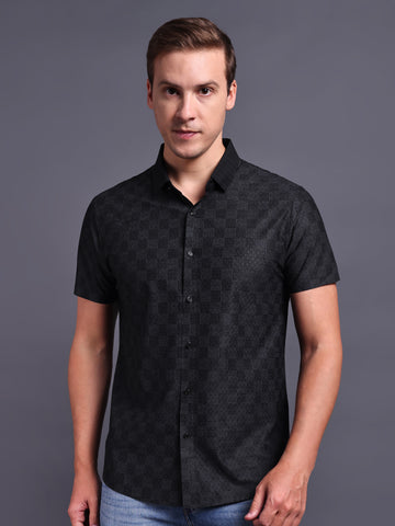 black imported mens shirts