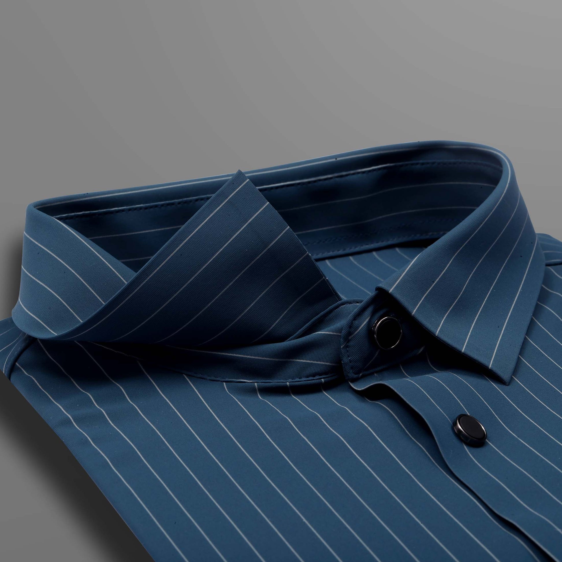 blue imported stretchable shirts for men