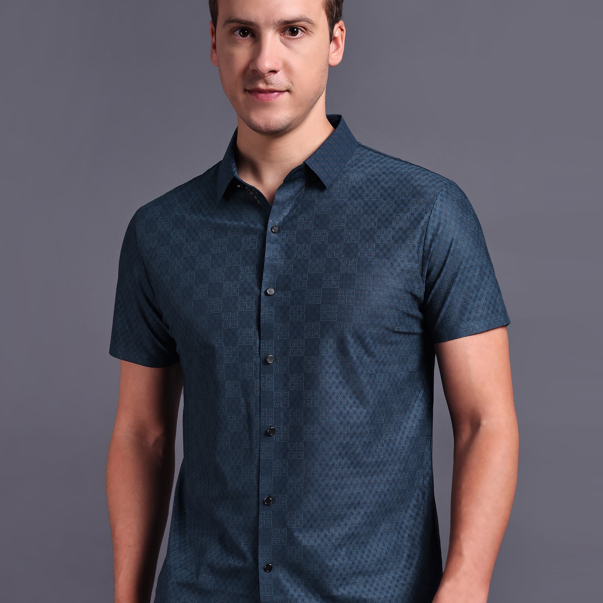 blue imported mens shirts