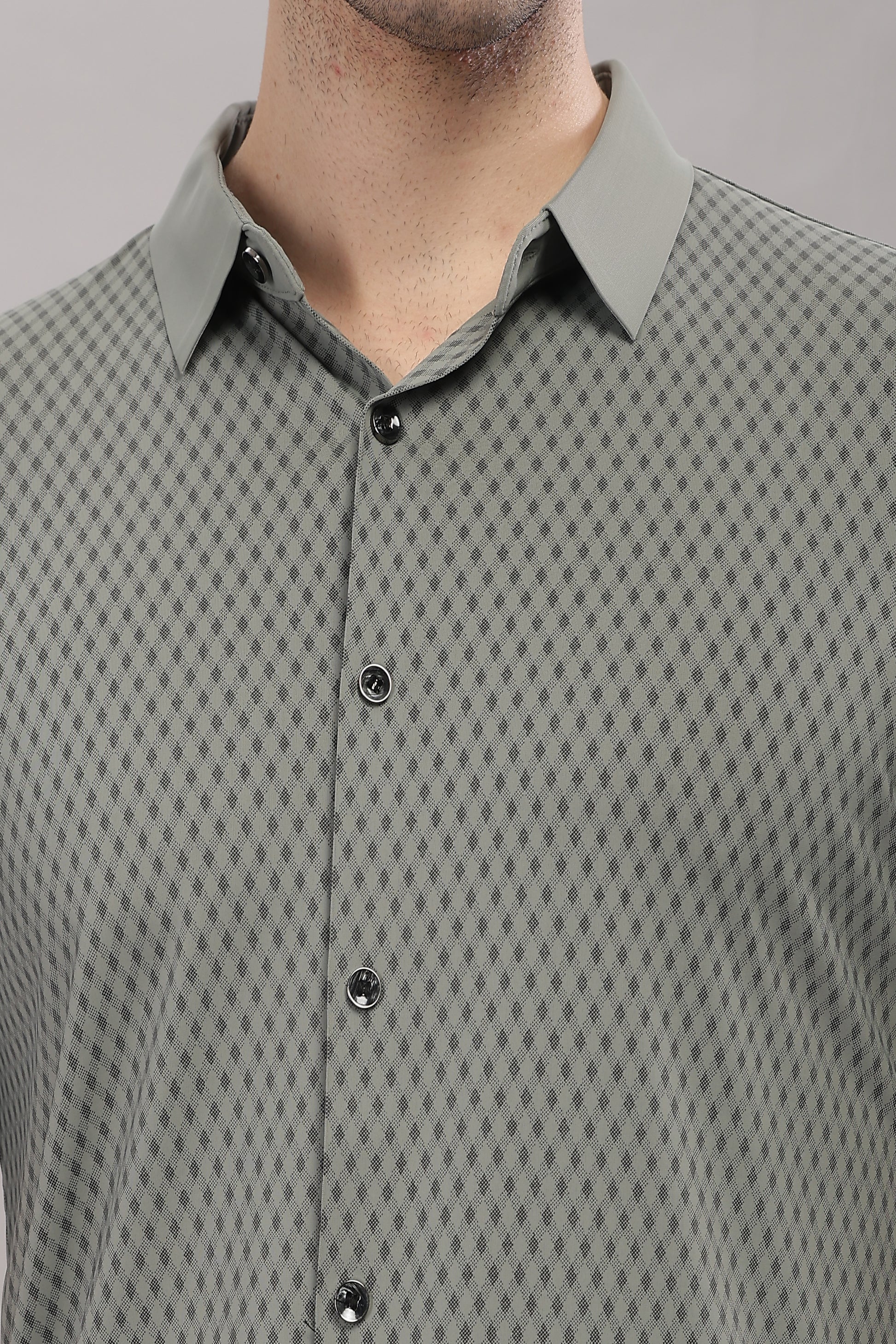 grey imported stretchable shirts for men