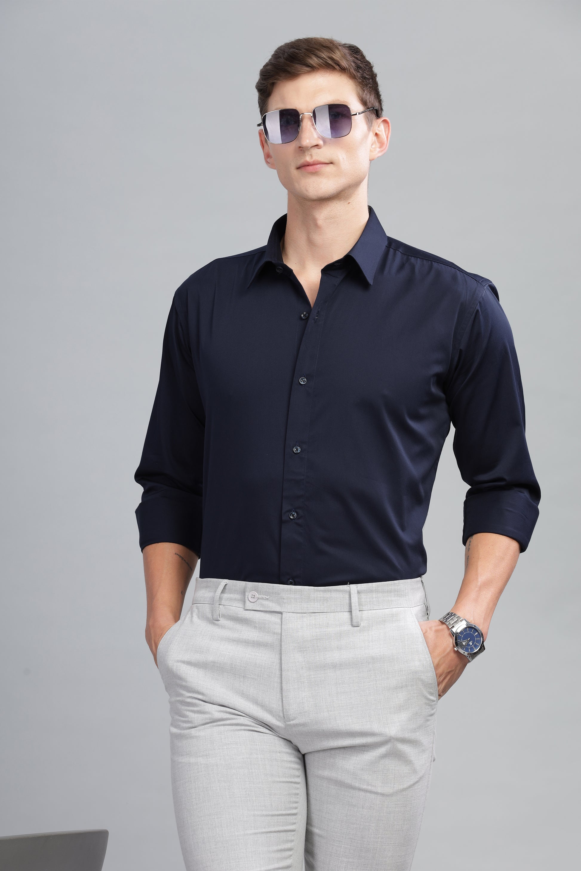 navy blue best polo shirt for men